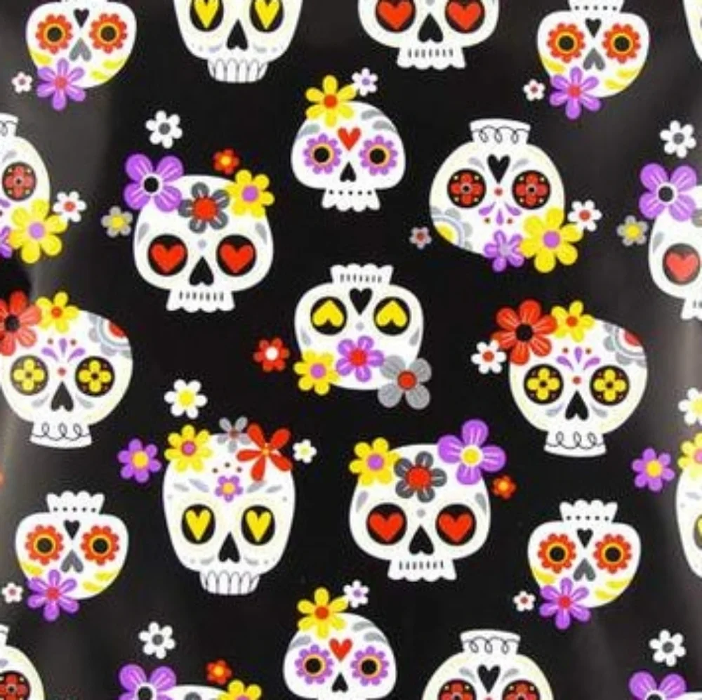 25 10x13 Sugar Skull Polymailer Shipping Bags – Day of the Dead
